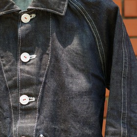 HAND MADE DENIM COVERALL