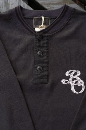 B.S.M.G. B.O. HERALDRY-HENRY L/S T-SHIRTS