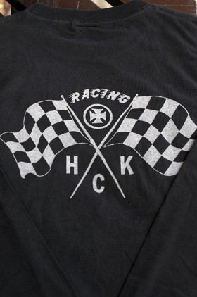 HxCxK RACING FLAG L/S T-SHIRTS