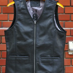 SSDD LEATHER UNDER VEST