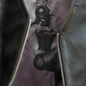 SSDD LEATHER UNDER VEST