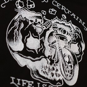 DEATH IS CERTAIN S/S T-SHIRTS