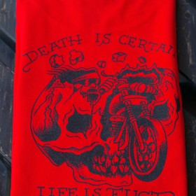 DEATH IS CERTAIN S/S T-SHIRTS