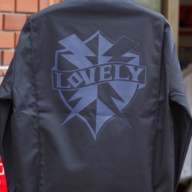 LOVELY CREST/SKULL WORK JACKET