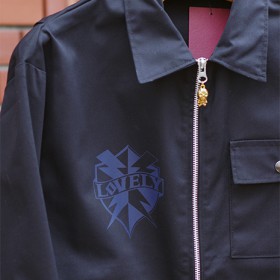 LOVELY CREST/SKULL WORK JACKET