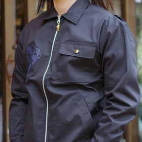 LOVELY CREST/SKULL WORK JACKET