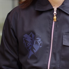 LOVELY CREST/SKULL WORK JACKET