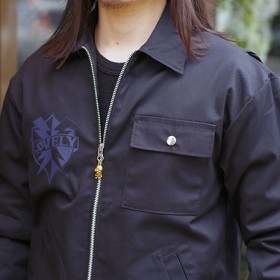 LOVELY CREST/SKULL WORK JACKET