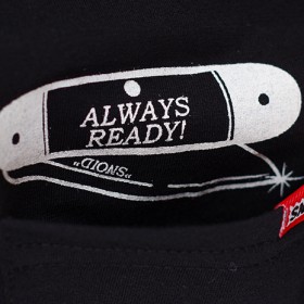 ALWAYS READY! BLACK S/S T-SHIRTS