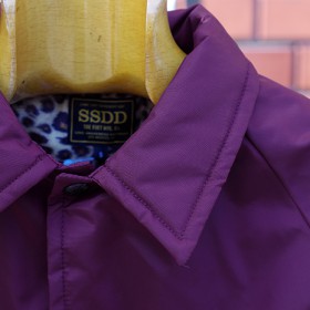 SSDD LEOPARD LINED WINDBREAKER