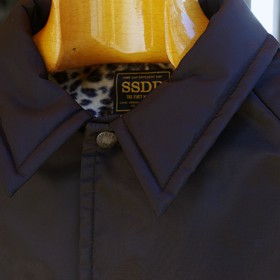 SSDD LEOPARD LINED WINDBREAKER