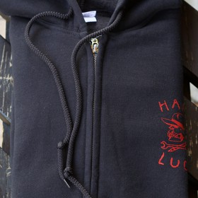 HARD LUCK ZIP UP HOODIE