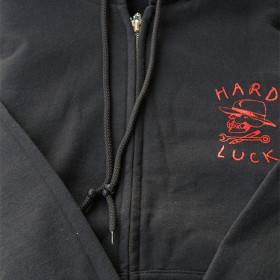 HARD LUCK ZIP UP HOODIE