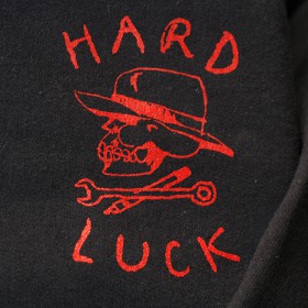 HARD LUCK ZIP UP HOODIE