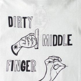 DIRTY MIDDLE FINGER CLUB S/S T-SHIRTS