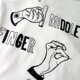 DIRTY MIDDLE FINGER CLUB S/S T-SHIRTS