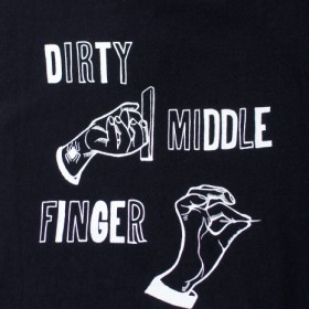 DIRTY MIDDLE FINGER CLUB S/S T-SHIRTS