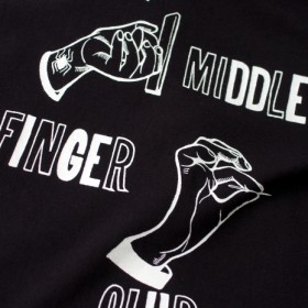 DIRTY MIDDLE FINGER CLUB S/S T-SHIRTS