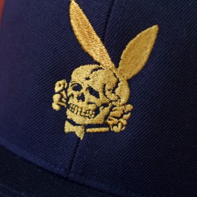 GOLD DEATH BUNNY SNAP BACK