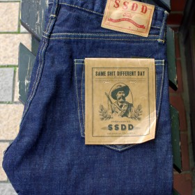 SSDD 16oz OKAYAMA SELVERDGE BOOTS CUT DENIM