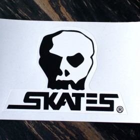 SKULL SKATES STICKERS