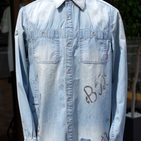 SSDD DENIM UTILITY SHIRT