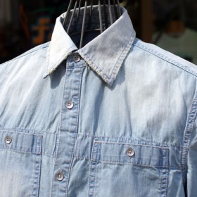 SSDD DENIM UTILITY SHIRT