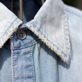 SSDD DENIM UTILITY SHIRT