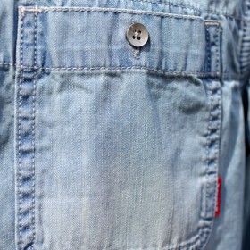 SSDD DENIM UTILITY SHIRT