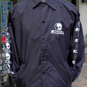 SKULL SKATES LOGO COACH JACKET