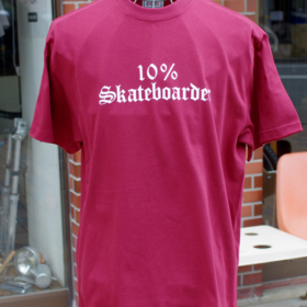 10% SKATEBOADER S/S TEE