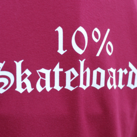 10% SKATEBOADER S/S TEE