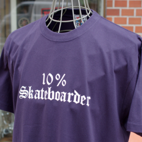 10% SKATEBOADER S/S TEE