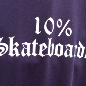 10% SKATEBOADER S/S TEE