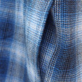 OMBRE CHECK FLANNEL SHIRTS