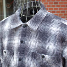 OMBRE CHECK FLANNEL SHIRTS