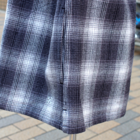 OMBRE CHECK FLANNEL SHIRTS