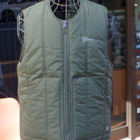 CREW NECK QUILTING VEST