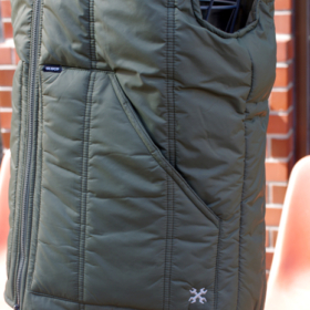 CREW NECK QUILTING VEST